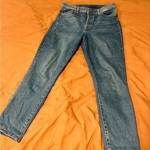 & DENIM (H&M) high rise mom jeans